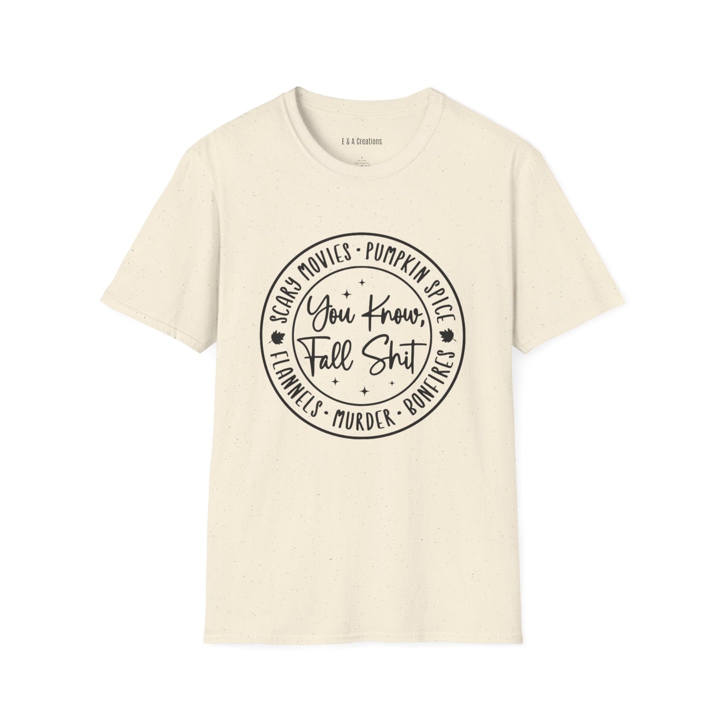 Cozy Fall T-Shirt, Funny Pumpkin Spice Tee, Great for Autumn Gifting, Halloween Celebrations, Perfect for Movie Nights, Casual Wear