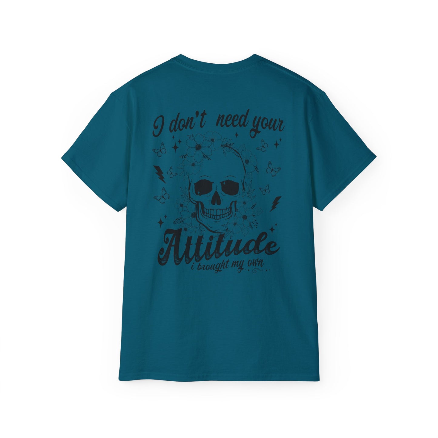Stylish Attitude Tee with Skull Design, Perfect Gift for Friends, Great for Casual Outings, Attitude T-Shirt, Unisex Graphic Tee, [...]