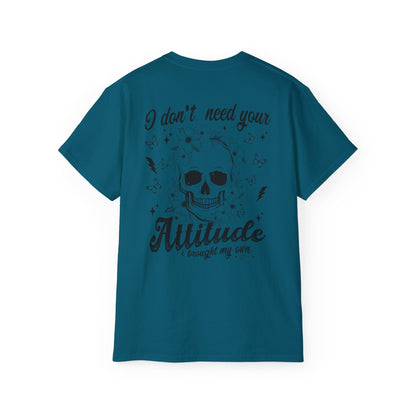 Stylish Attitude Tee with Skull Design, Perfect Gift for Friends, Great for Casual Outings, Attitude T-Shirt, Unisex Graphic Tee, [...]