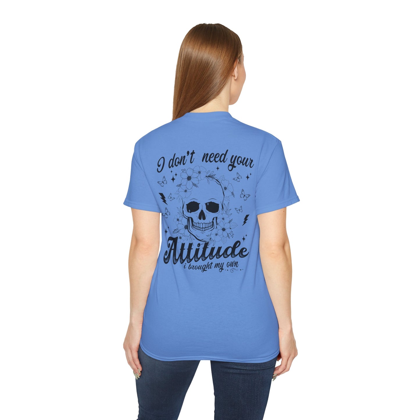 Stylish Attitude Tee with Skull Design, Perfect Gift for Friends, Great for Casual Outings, Attitude T-Shirt, Unisex Graphic Tee, [...]
