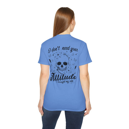 Stylish Attitude Tee with Skull Design, Perfect Gift for Friends, Great for Casual Outings, Attitude T-Shirt, Unisex Graphic Tee, [...]