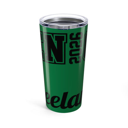 Custom 20oz Tumbler for Sports Fans - Personalized Travel Mug, Perfect Gift for Graduates and Celebrations, Eco-Friendly Drinkware