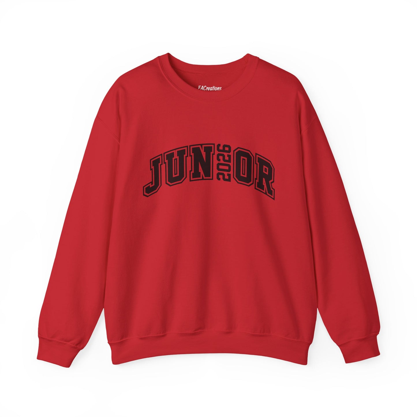 Junior 2026 Crewneck Sweatshirt | Trendy Unisex Gift for Graduates | Cozy Casual Wear | Class of 2026 Apparel | Back to School Fashion