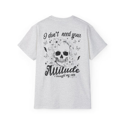Stylish Attitude Tee with Skull Design, Perfect Gift for Friends, Great for Casual Outings, Attitude T-Shirt, Unisex Graphic Tee, [...]