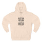 Karma Humor Fleece Hoodie, Funny Sweatshirt for Gift, Cozy Casual Wear, Perfect for Friends, Ideal for Birthdays, Holidays