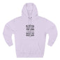 Karma Humor Fleece Hoodie, Funny Sweatshirt for Gift, Cozy Casual Wear, Perfect for Friends, Ideal for Birthdays, Holidays