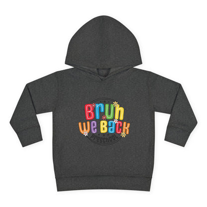 Colorful Preschool Hoodie with "Brun We Back" Design - Toddler Pullover Fleece, Kids Winter Wear, Back to School, Gift for Little [...]