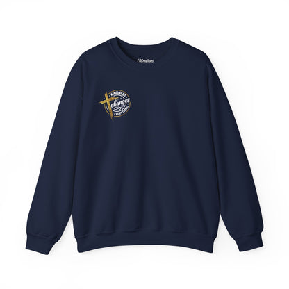 Faith-Inspired Crewneck Sweatshirt, Religious Sweatshirt, Christian Apparel, Inspirational Gift, Cozy Faith Wear