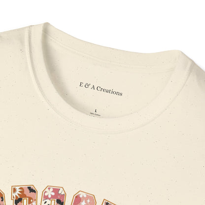 Spooky Season Unisex Softstyle T-Shirt, Halloween Tee, Fall Apparel, Casual Wear, Graphic T-Shirt, Gift for Halloween Lovers