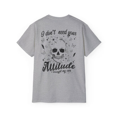 Stylish Attitude Tee with Skull Design, Perfect Gift for Friends, Great for Casual Outings, Attitude T-Shirt, Unisex Graphic Tee, [...]