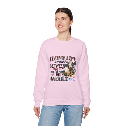 Inspirational Crewneck Sweatshirt, Cozy Apparel, Gifts for Her, Motivational Wear, Casual Outfit, Birthday Gift, Fall Fashion