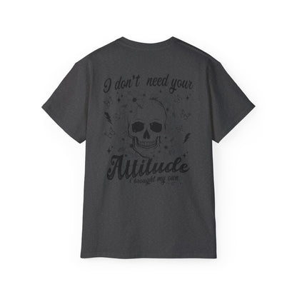 Stylish Attitude Tee with Skull Design, Perfect Gift for Friends, Great for Casual Outings, Attitude T-Shirt, Unisex Graphic Tee, [...]