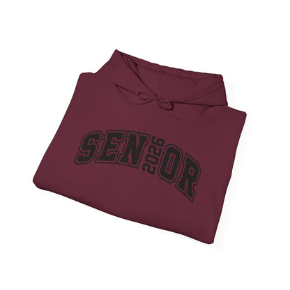 Senior Year 2026 Hoodie, Unisex Sweatshirt for Graduates, Custom Graduation Gift, School Spirit Wear, Cozy Outfit for Celebrations