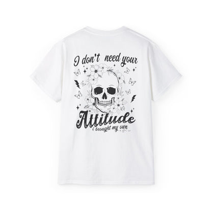 Stylish Attitude Tee with Skull Design, Perfect Gift for Friends, Great for Casual Outings, Attitude T-Shirt, Unisex Graphic Tee, [...]