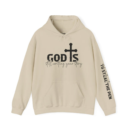 Inspirational Christian Hoodie, Cozy Sweatshirt, God’s Story Apparel, Faith-Based Gift, Unisex Warm Layer