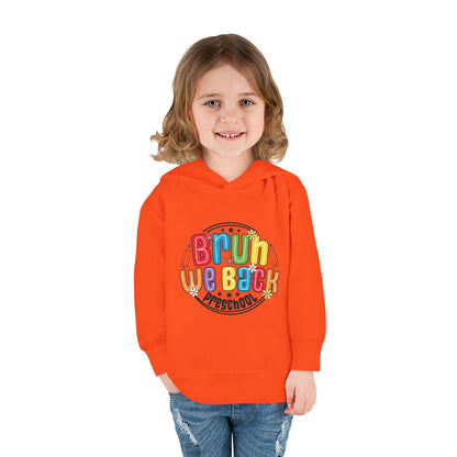 Colorful Preschool Hoodie with "Brun We Back" Design - Toddler Pullover Fleece, Kids Winter Wear, Back to School, Gift for Little [...]