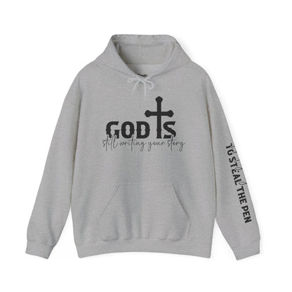 Inspirational Christian Hoodie, Cozy Sweatshirt, God’s Story Apparel, Faith-Based Gift, Unisex Warm Layer