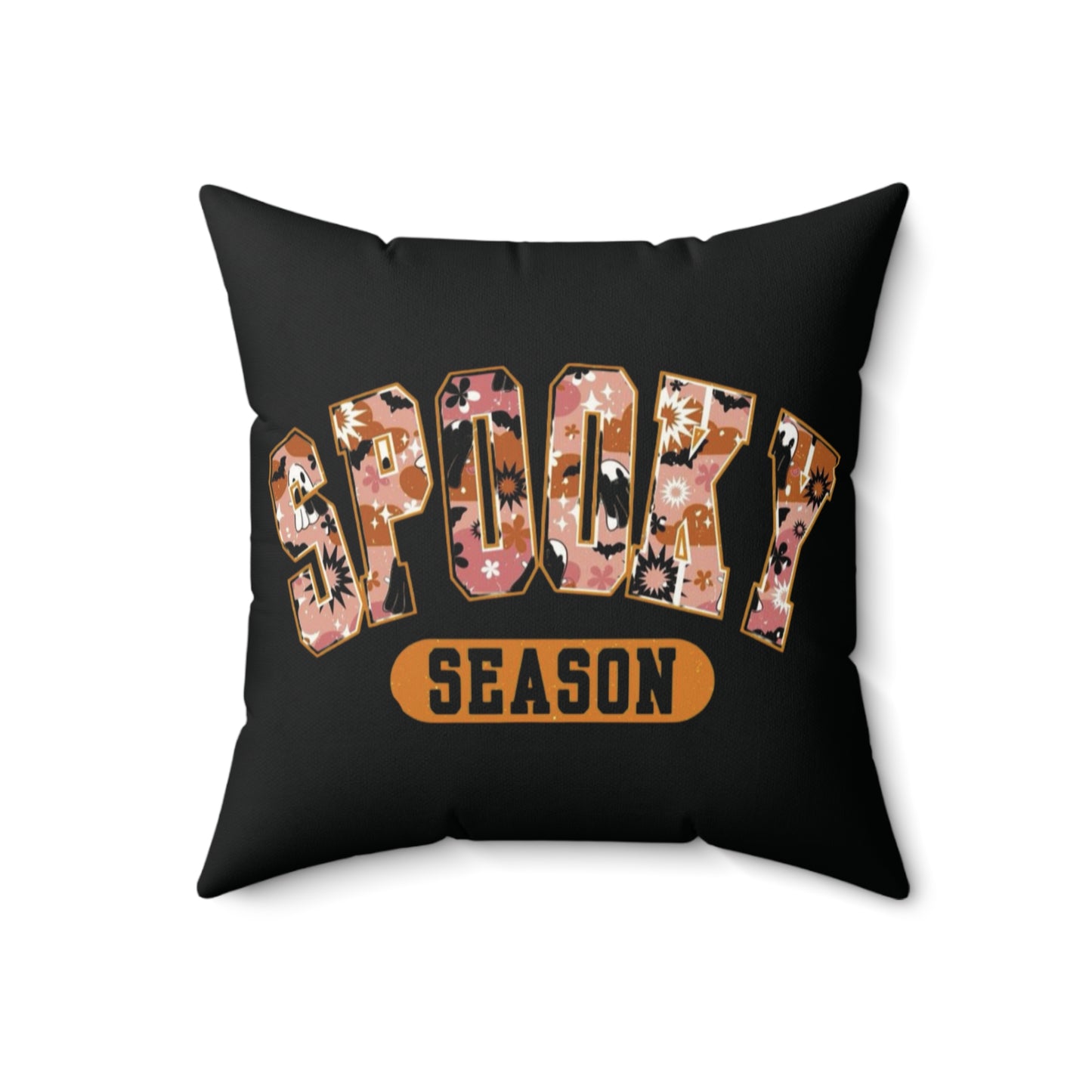 Halloween Decorative Pillow, Spooky Season Cushion, Fall Home Decor, Seasonal Throw Pillow, Autumn Vibes, Cozy Living Room Accent
