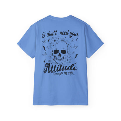 Stylish Attitude Tee with Skull Design, Perfect Gift for Friends, Great for Casual Outings, Attitude T-Shirt, Unisex Graphic Tee, [...]