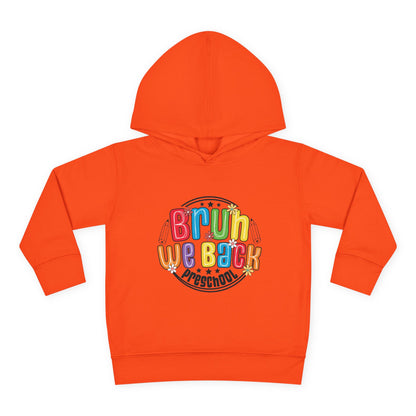 Colorful Preschool Hoodie with "Brun We Back" Design - Toddler Pullover Fleece, Kids Winter Wear, Back to School, Gift for Little [...]