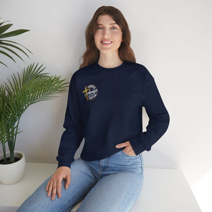 Faith-Inspired Crewneck Sweatshirt, Religious Sweatshirt, Christian Apparel, Inspirational Gift, Cozy Faith Wear