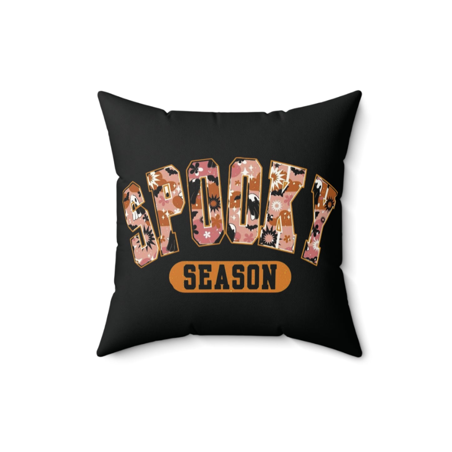 Halloween Decorative Pillow, Spooky Season Cushion, Fall Home Decor, Seasonal Throw Pillow, Autumn Vibes, Cozy Living Room Accent