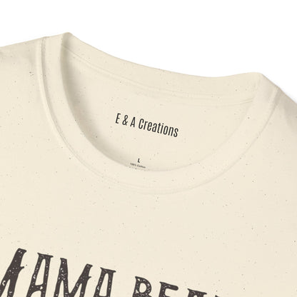 Floral Mama Bear T-Shirt, Cute Mom Gift, Women's Graphic Tees, Casual Wear, Mother's Day, Family Shirt, Nature Lover Tee