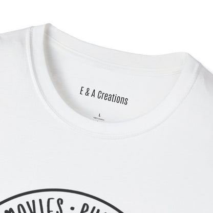 Cozy Fall T-Shirt, Funny Pumpkin Spice Tee, Great for Autumn Gifting, Halloween Celebrations, Perfect for Movie Nights, Casual Wear