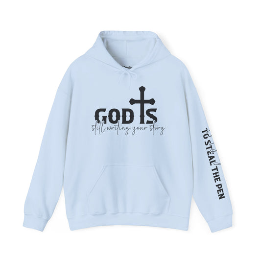Inspirational Christian Hoodie, Cozy Sweatshirt, God’s Story Apparel, Faith-Based Gift, Unisex Warm Layer