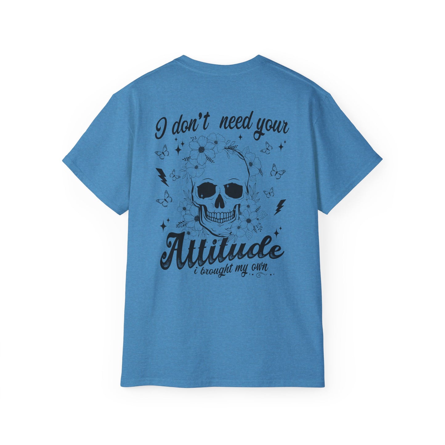 Stylish Attitude Tee with Skull Design, Perfect Gift for Friends, Great for Casual Outings, Attitude T-Shirt, Unisex Graphic Tee, [...]