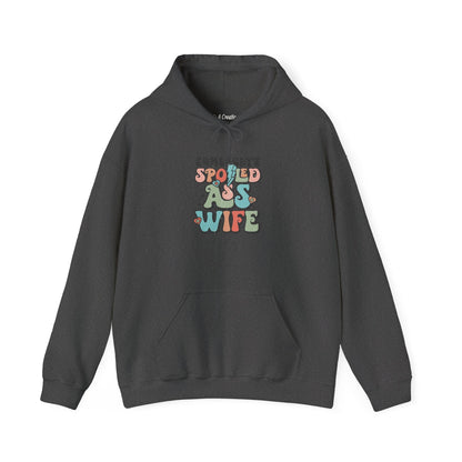 Somebody's Spoiled Wife Hoodie, Fun and Cozy Sweatshirt, Perfect Gift for Wives, Casual Wear, Anniversary, Birthday Gift