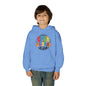 Colorful 1st Grade Hooded Sweatshirt, Back to School Gift, Youth Sweatshirt, Cheerful Hoodie for Kids, Fun Kids Apparel, Birthday Gift