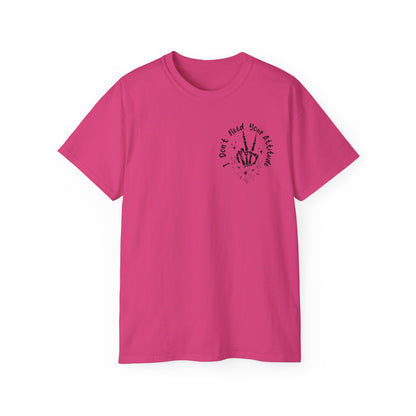 Stylish Attitude Tee with Skull Design, Perfect Gift for Friends, Great for Casual Outings, Attitude T-Shirt, Unisex Graphic Tee, [...]