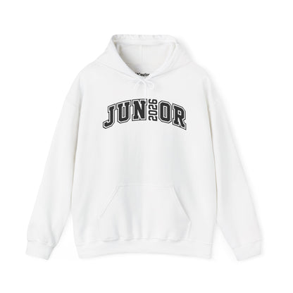 Junior 2026 Sweatshirt, Unisex Graduation Hoodie, Gift for Graduates, Casual College Apparel, Trendy Class of 2026 Hoodie