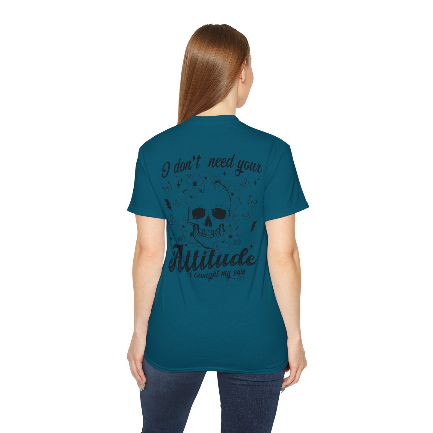 Stylish Attitude Tee with Skull Design, Perfect Gift for Friends, Great for Casual Outings, Attitude T-Shirt, Unisex Graphic Tee, [...]