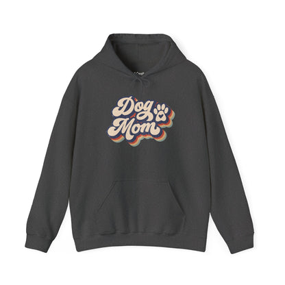 Dog Mom Hoodie - Cozy Sweatshirt for Dog Lovers, Gift for Pet Owners, Casual Wear, Birthday Present, Animal Lover Apparel