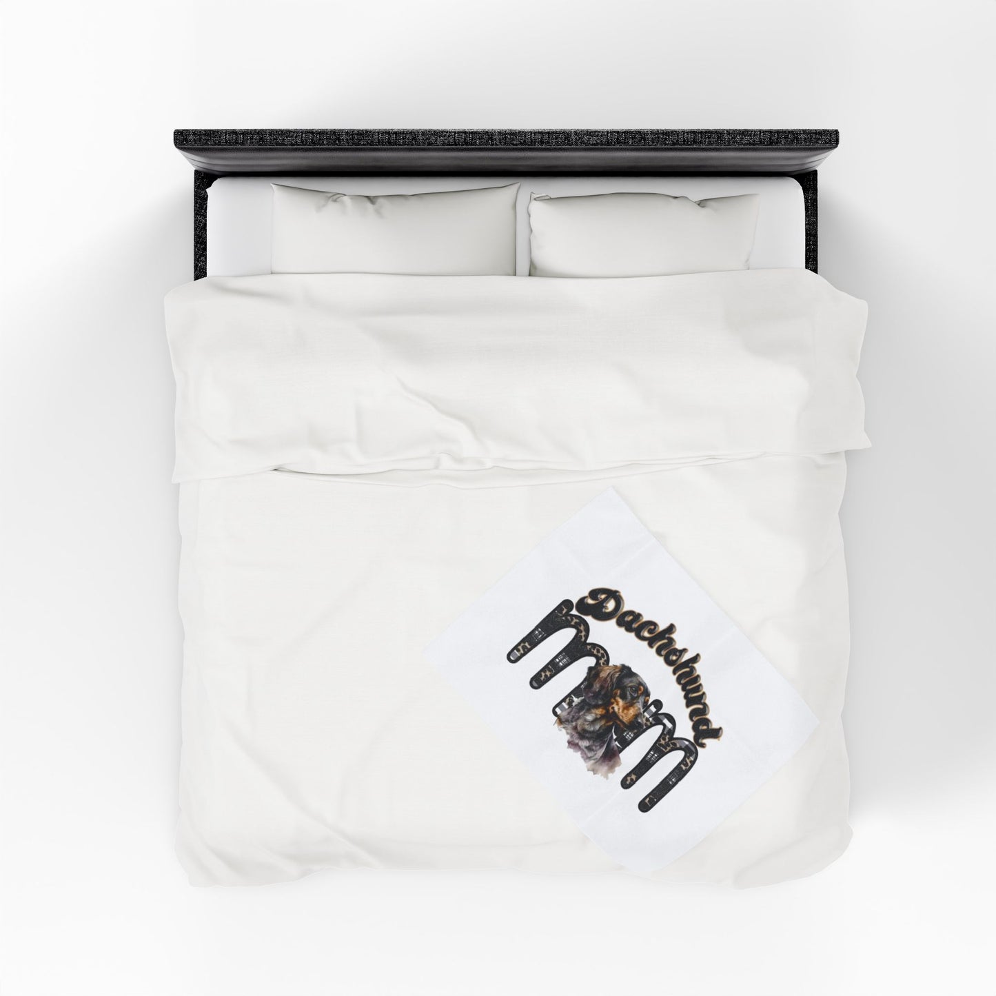 Dachshund Velveteen Plush Blanket, Cozy Pet Lover Gift, Dog-Themed Home Decor, Perfect for Winter Hibernation, Chihuahua Lovers