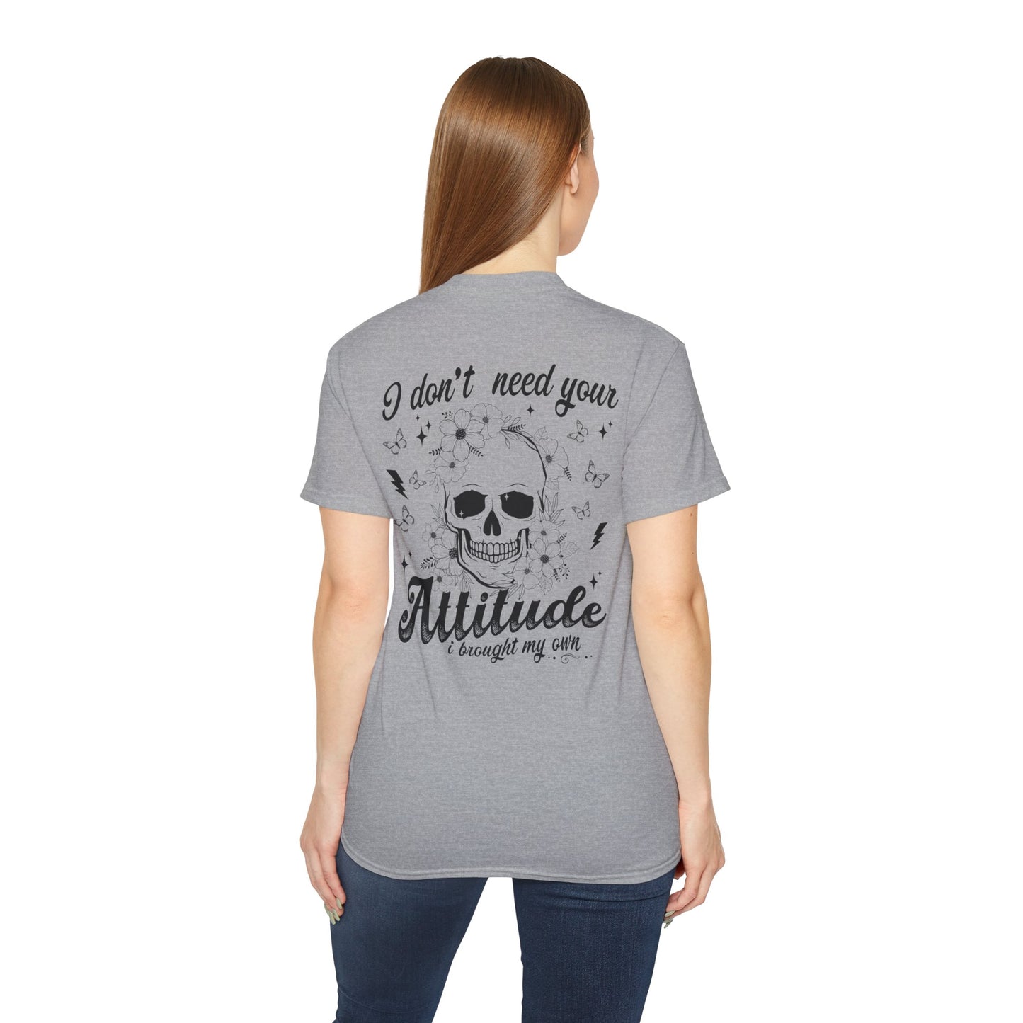 Stylish Attitude Tee with Skull Design, Perfect Gift for Friends, Great for Casual Outings, Attitude T-Shirt, Unisex Graphic Tee, [...]