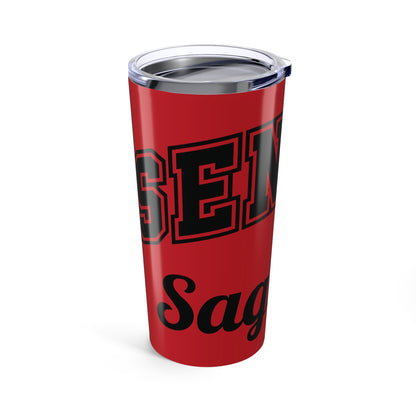 Personalized Graduation Tumbler 20oz, Custom Travel Mug for Graduates, Class of 2026 Drinkware, Red Graduation Gift, Insulated Coffee Cup