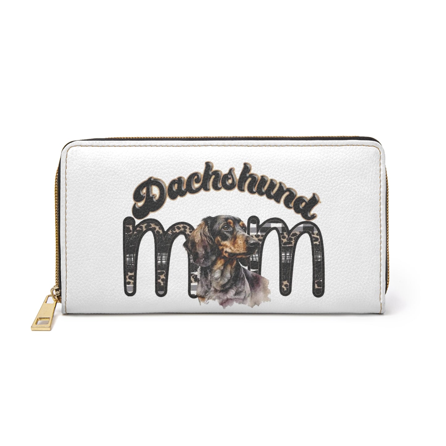Dachshund Mom Zipper Wallet - Perfect Gift for Dog Lovers, Pet Owners, Dog Moms, Birthdays, Christmas, Everyday Use