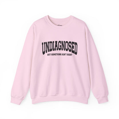 Unisex Heavy Blend™ Crewneck Sweatshirt - Undiagnosed, Comfort Wear, Mental Health Awareness Gift, Cozy Apparel, Self-care Sweater