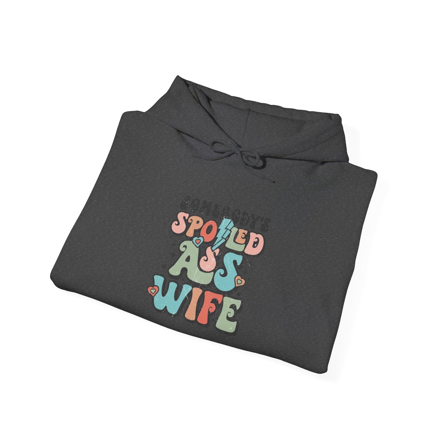 Somebody's Spoiled Wife Hoodie, Fun and Cozy Sweatshirt, Perfect Gift for Wives, Casual Wear, Anniversary, Birthday Gift