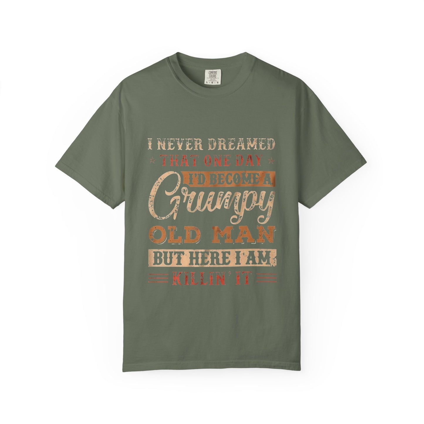 Grumpy Old Man T-Shirt - Funny Gift, Casual Wear, Father's Day, Birthday, Humor Tee