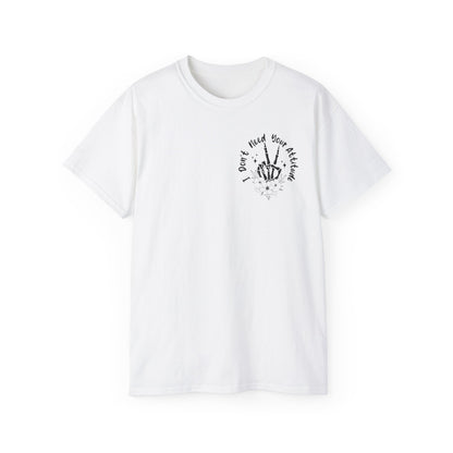 Stylish Attitude Tee with Skull Design, Perfect Gift for Friends, Great for Casual Outings, Attitude T-Shirt, Unisex Graphic Tee, [...]