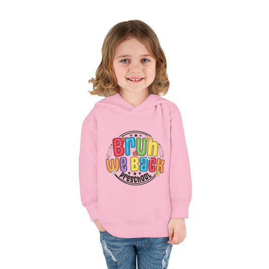 Colorful Preschool Hoodie with "Brun We Back" Design - Toddler Pullover Fleece, Kids Winter Wear, Back to School, Gift for Little [...]