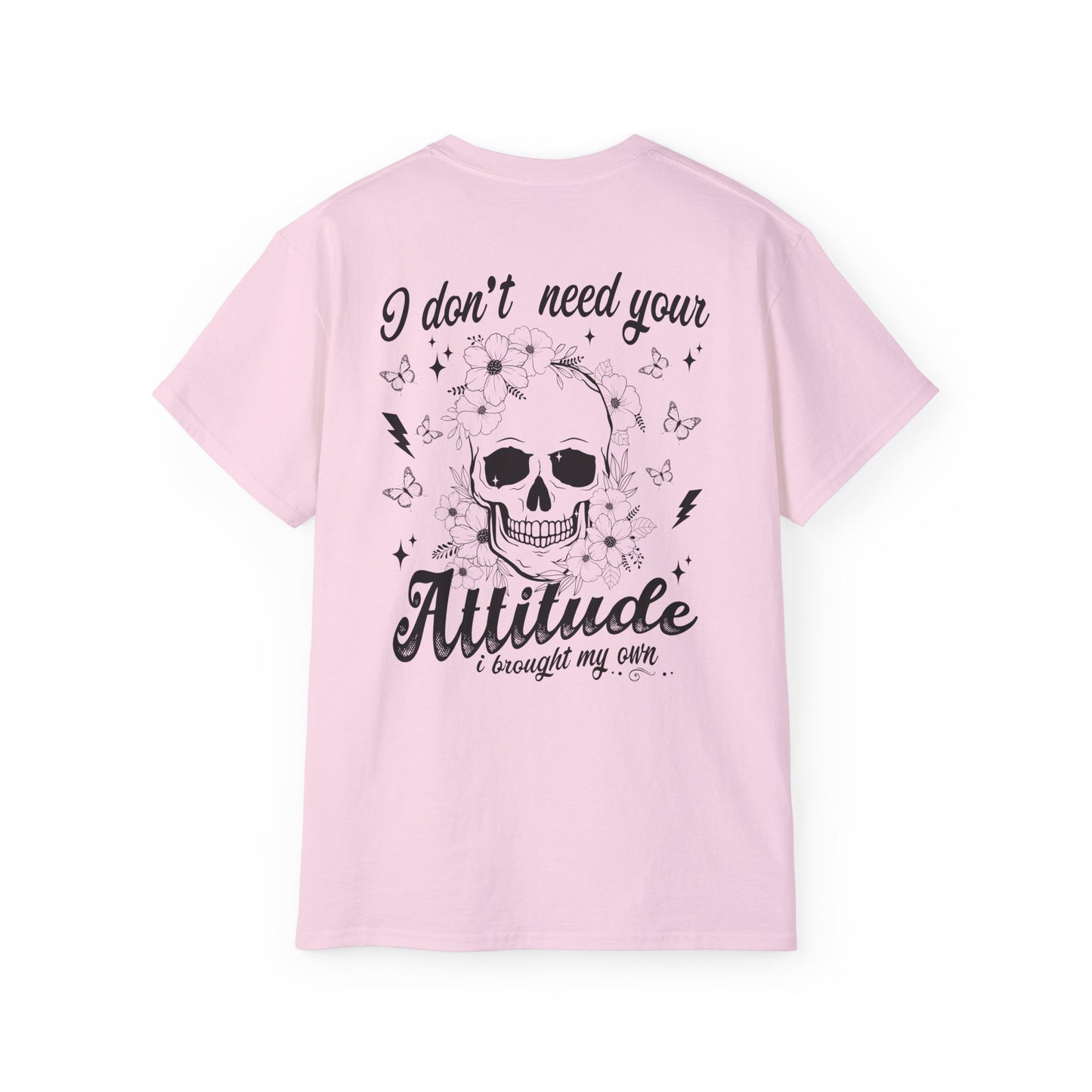 Stylish Attitude Tee with Skull Design, Perfect Gift for Friends, Great for Casual Outings, Attitude T-Shirt, Unisex Graphic Tee, [...]