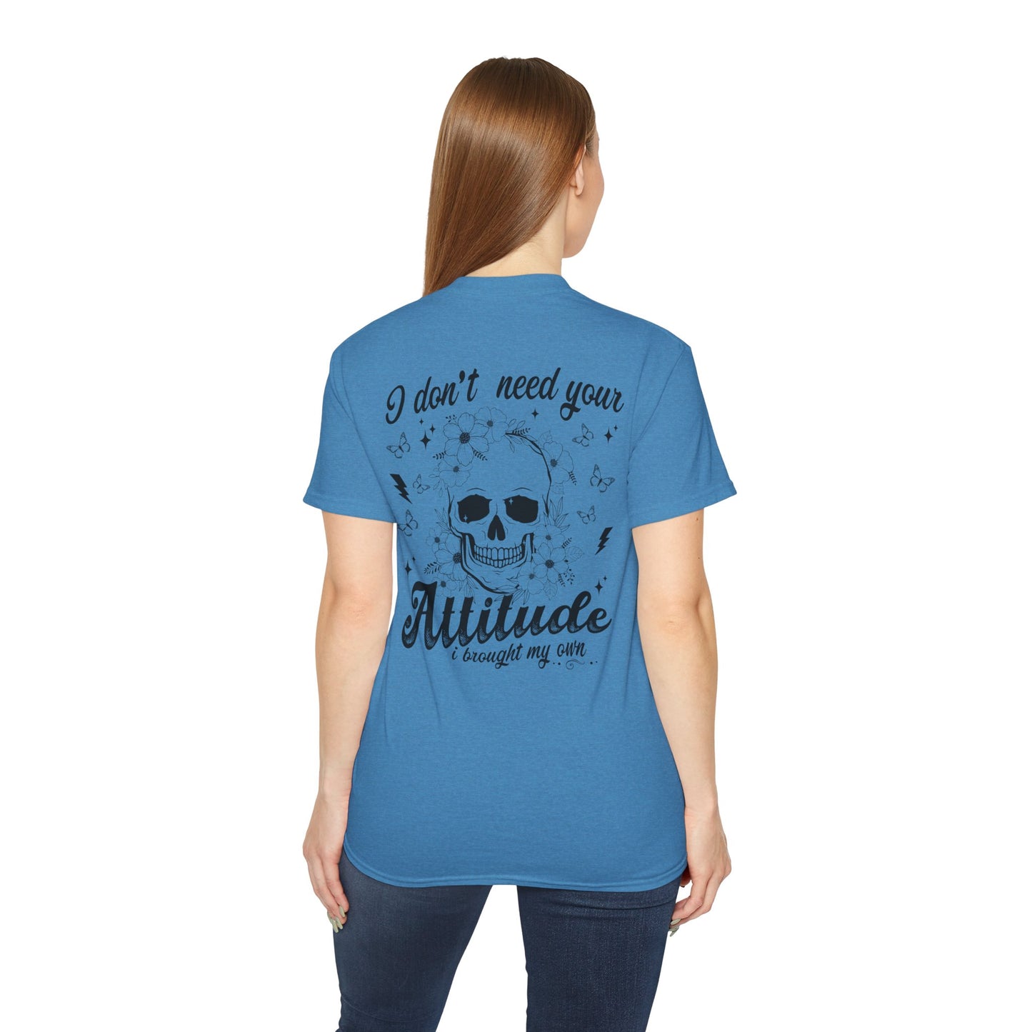 Stylish Attitude Tee with Skull Design, Perfect Gift for Friends, Great for Casual Outings, Attitude T-Shirt, Unisex Graphic Tee, [...]