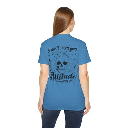 Stylish Attitude Tee with Skull Design, Perfect Gift for Friends, Great for Casual Outings, Attitude T-Shirt, Unisex Graphic Tee, [...]
