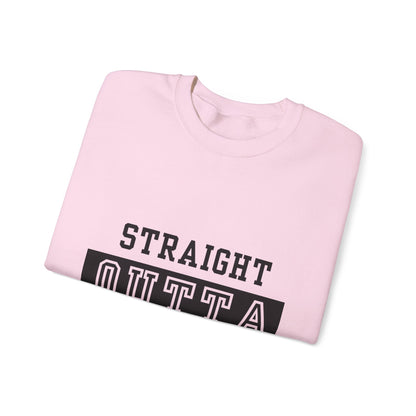 Straight Outta Recess, Comfy Crewneck, Perfect for Teachers, Students, Funny Gift Idea, Cozy Casual Wear, School Spirit