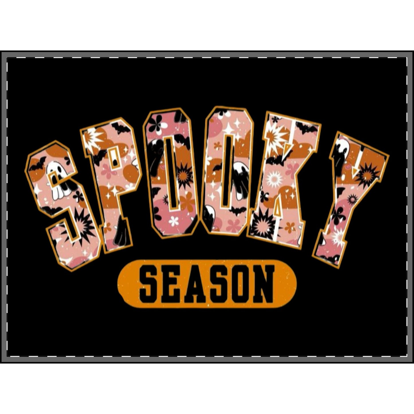 Spooky Season Velveteen Plush Blanket, Cozy Fall Decor, Halloween Gift, Soft Throw for Autumn Nights, Unique Snuggle Blanket